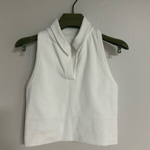 🤍🥥White sporty top with premium material, perfect 4✨🖤✨Pilates or any occasion!!!